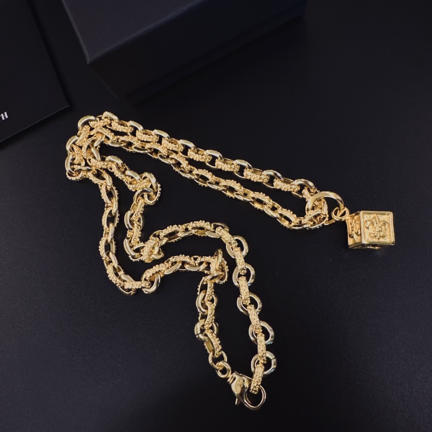 Chrome Hearts Gold Chain Necklace